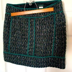 J. Crew wool blend skirt